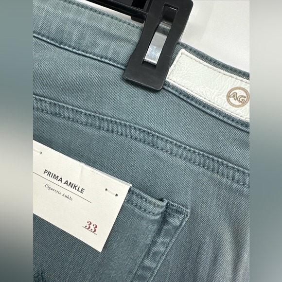 NEW Adriano Goldschmied (AG) l Prima Blue-gray Ankle Jeans Size 31 NWT - Picture 4 of 7